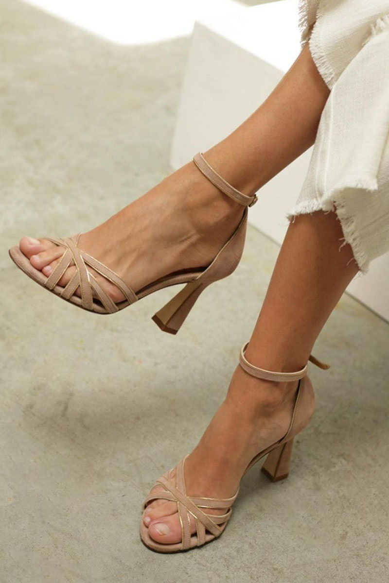 ELENA – STRAPPY BLOCK HEEL SANDALS