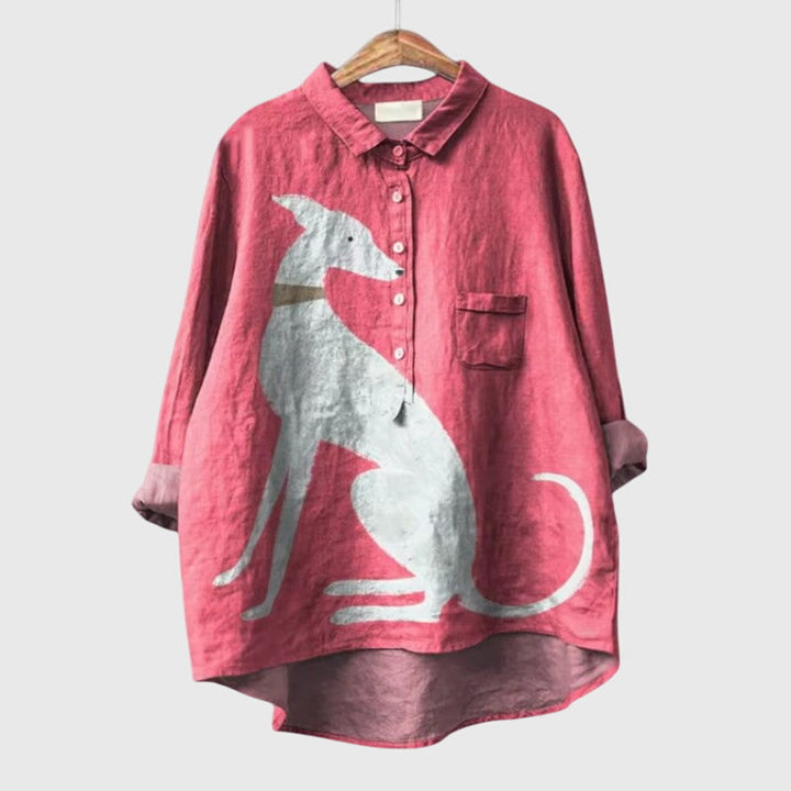 JASMINE – PLAYFUL BUTTON-UP SHIRT