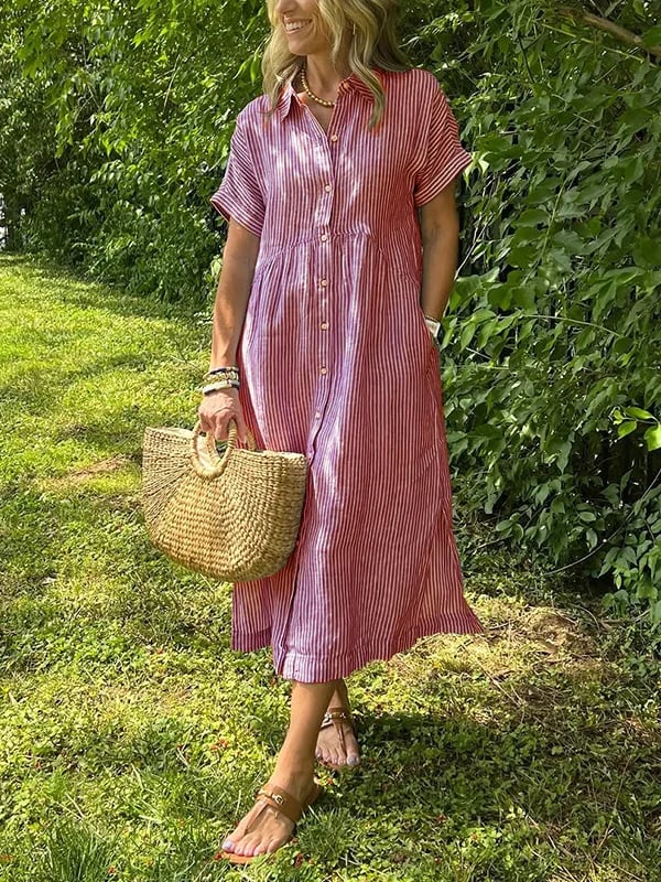 ELMA – RELAXED SHIRT DRESS