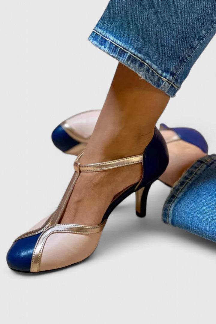 SERENA – ELEGANT T-STRAP HEELS