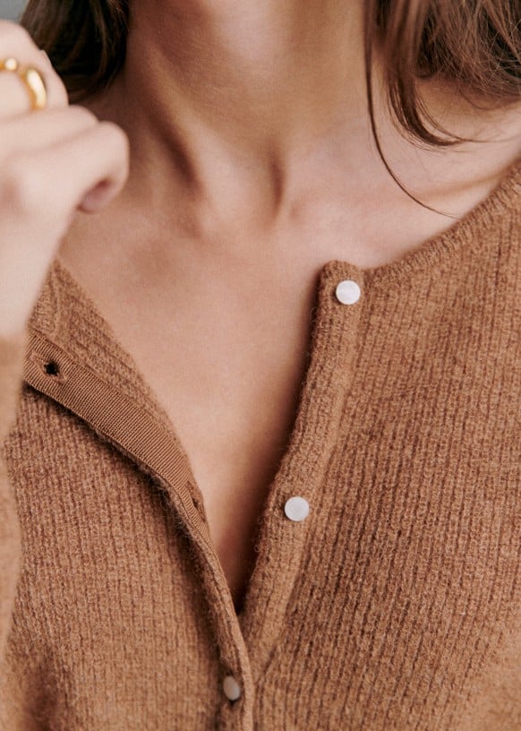 LISA – COZY BUTTON-DOWN CARDIGAN