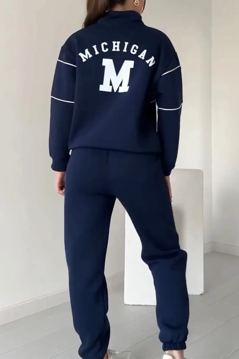 LANA – SPORTY STRIPE JOGGER SET