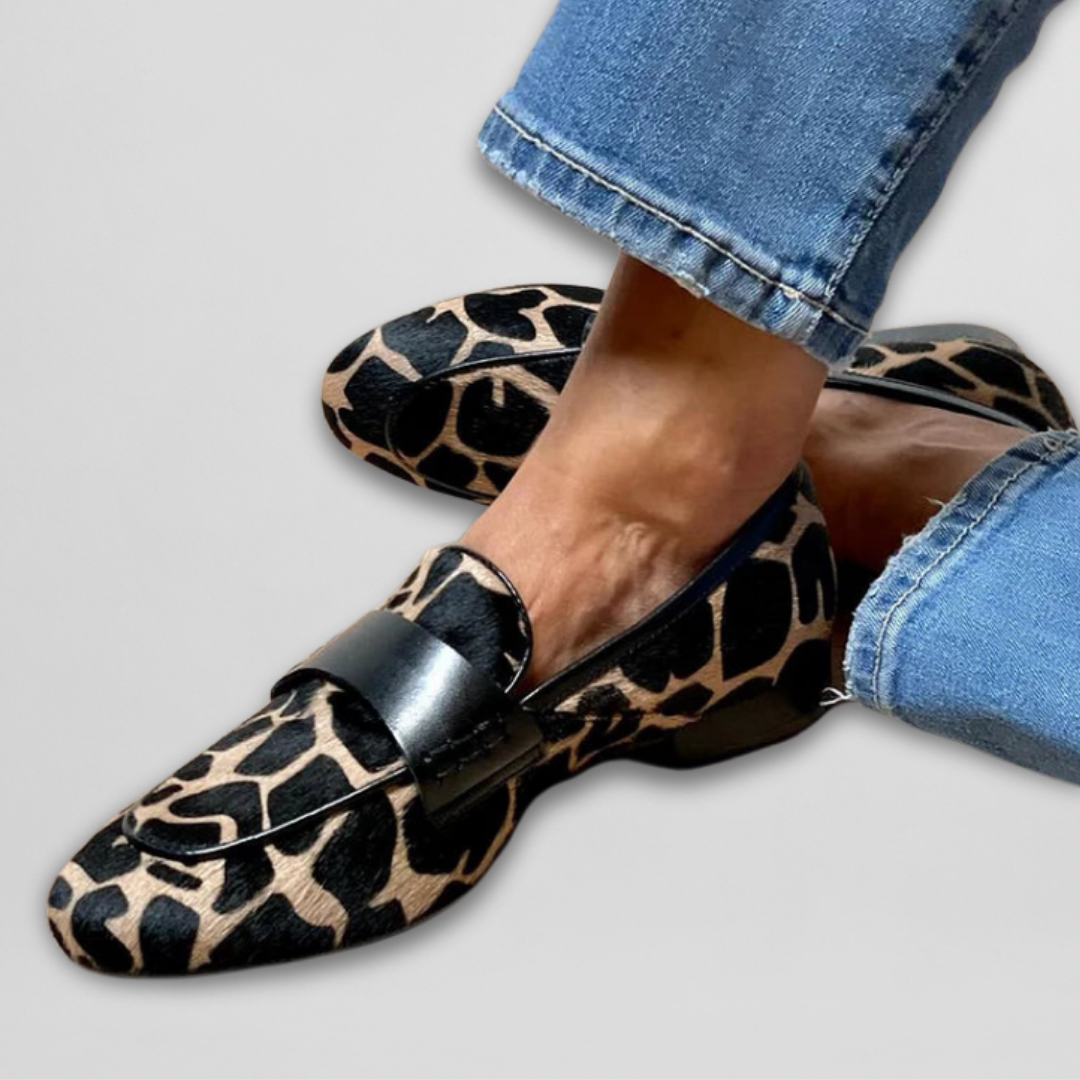 NATALIE – WILD ELEGANCE SLIP-ON LOAFERS