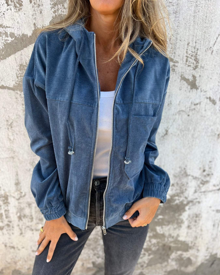 MARIANNE – CASUAL ZIP-UP HOODED JACKET