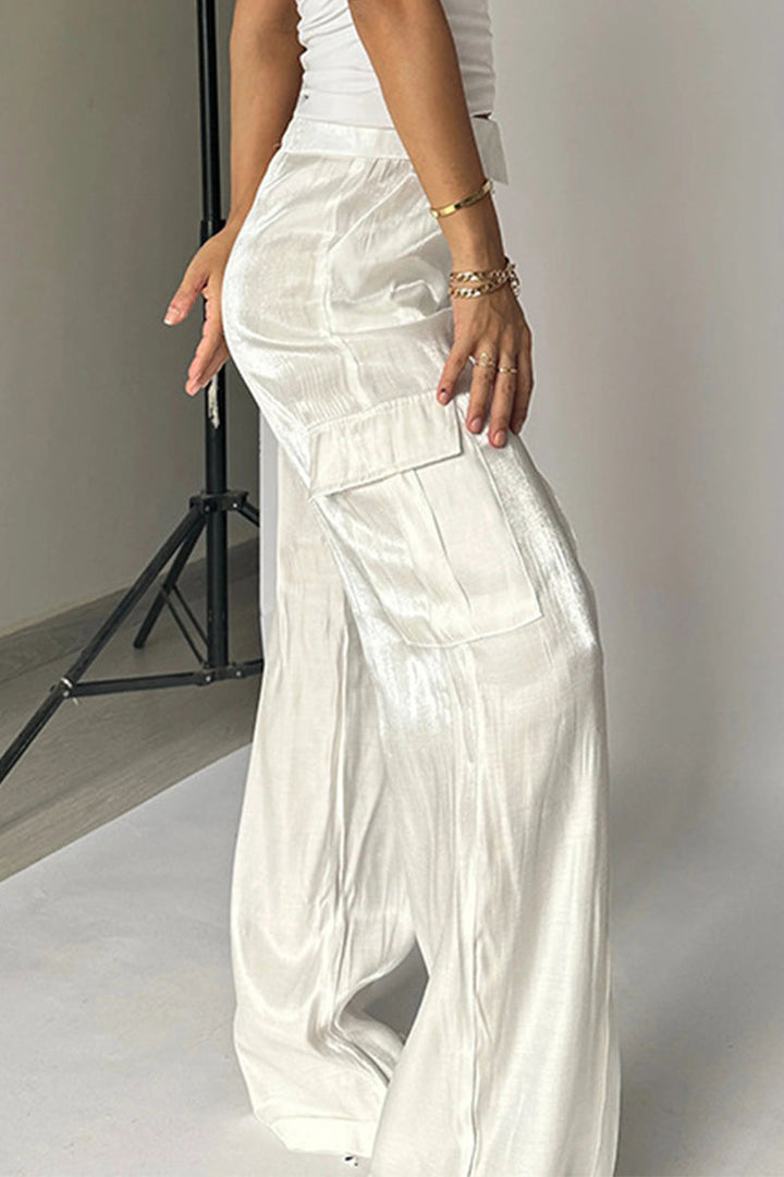 ORINTHIA – GRADIENT MID-WAIST STRAIGHT BOTTOMS