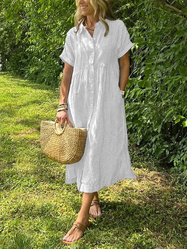 ELMA – RELAXED SHIRT DRESS