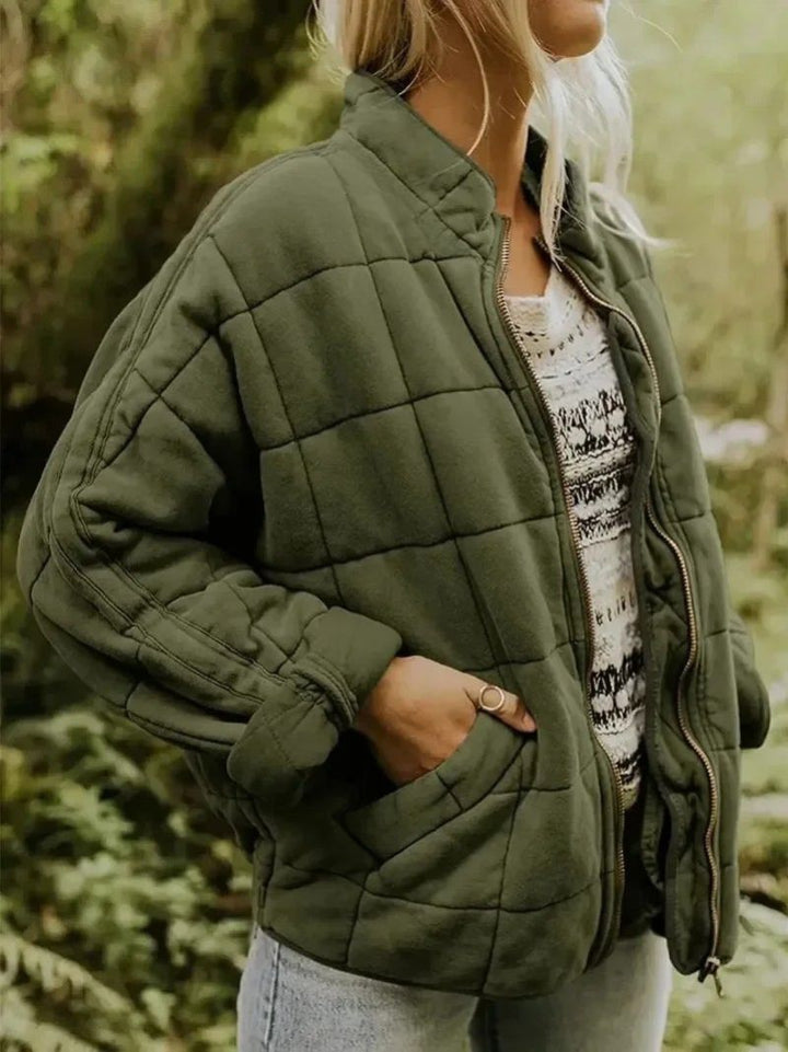 COURTNEY – COZY QUILTED ZIP JACKET