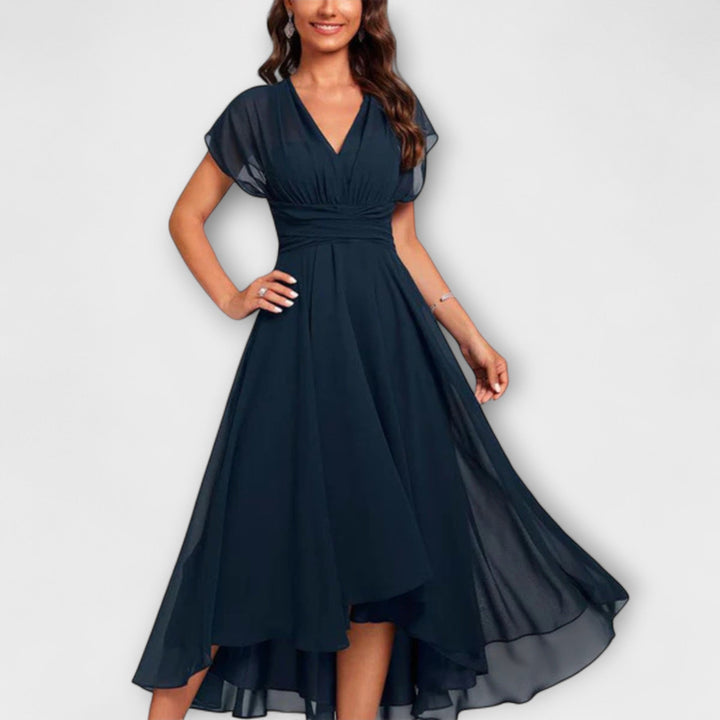 SOPHIA – GRACEFUL FLAIR EVENING DRESS