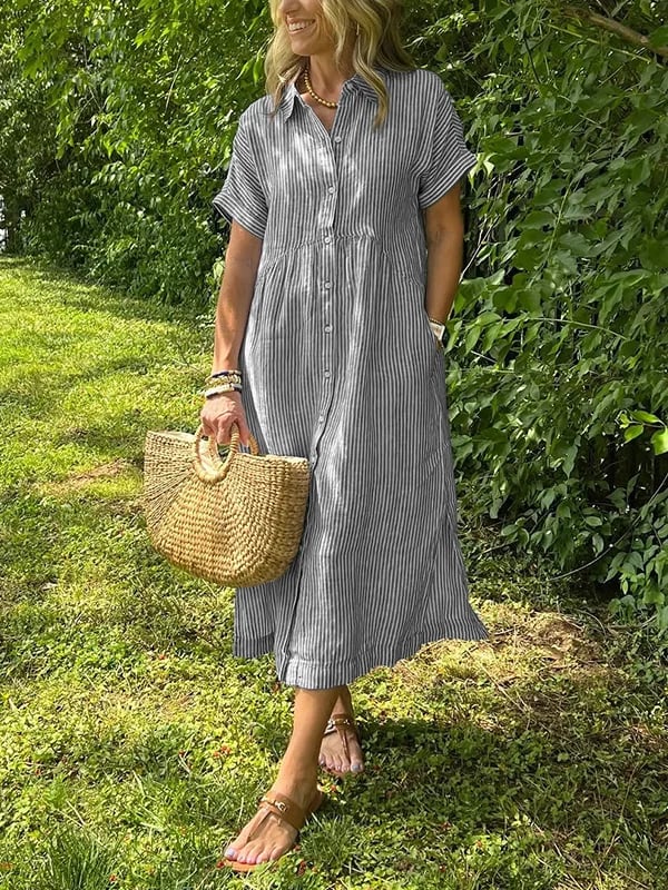 ELMA – RELAXED SHIRT DRESS
