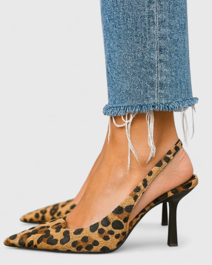 FAYETTE – WILD CHIC SLINGBACK HEELS