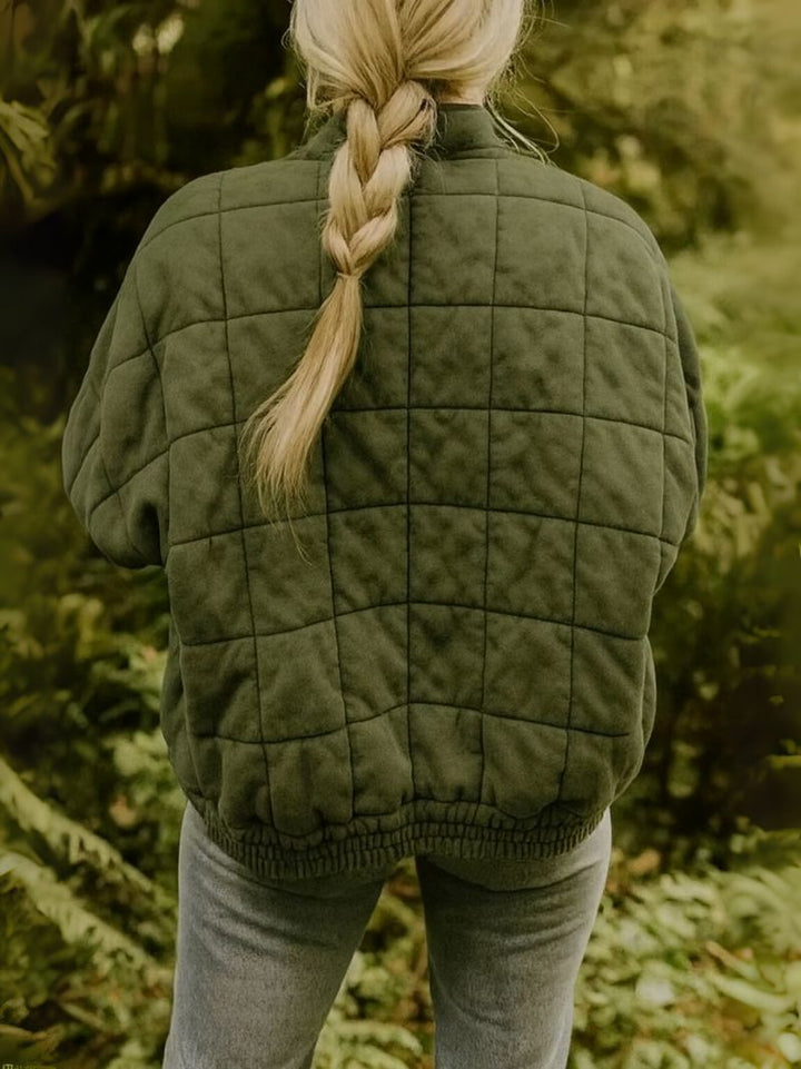 COURTNEY – COZY QUILTED ZIP JACKET