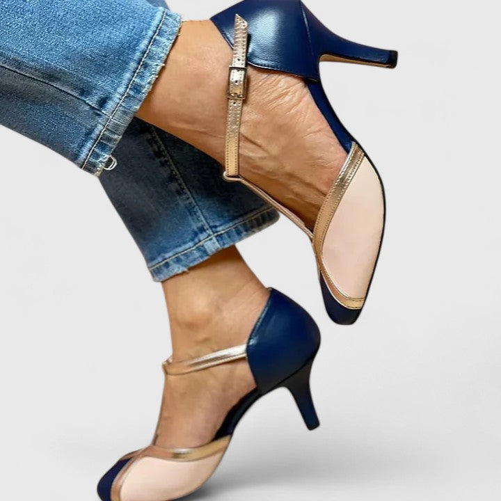 SERENA – ELEGANT T-STRAP HEELS