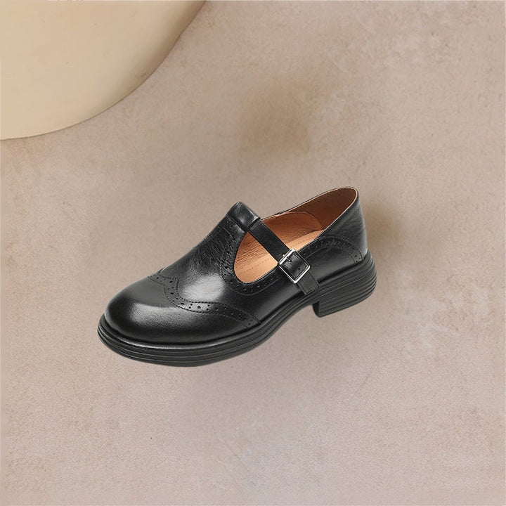 CAMILLE – VINTAGE T-STRAP SHOES