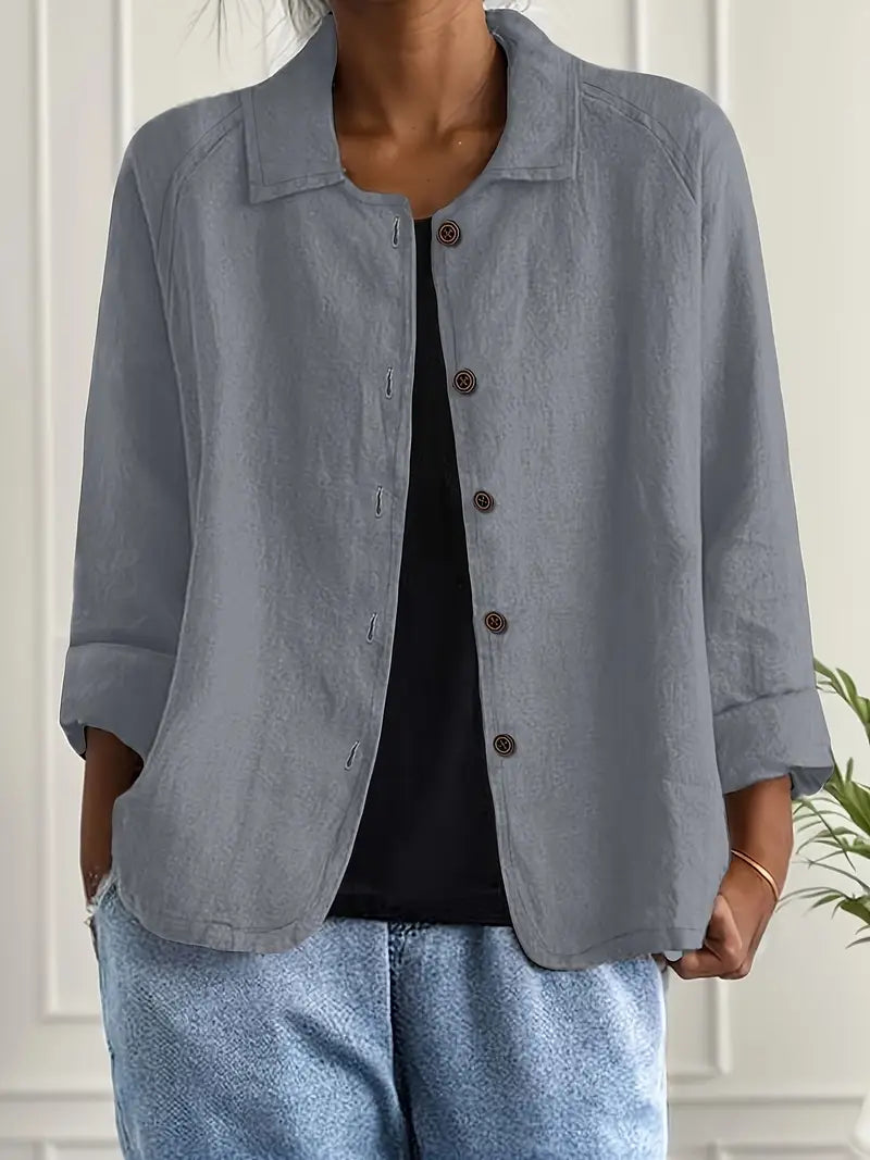 JANINE – RELAXED BUTTON-UP JACKET