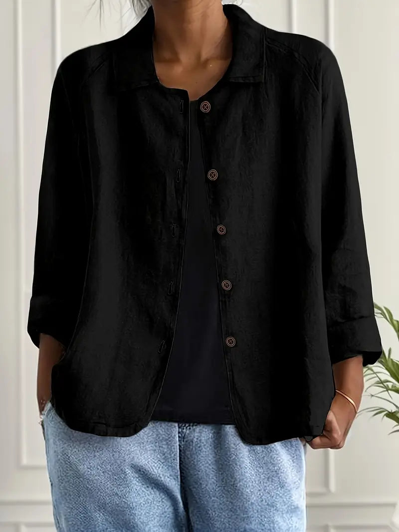 JANINE – RELAXED BUTTON-UP JACKET