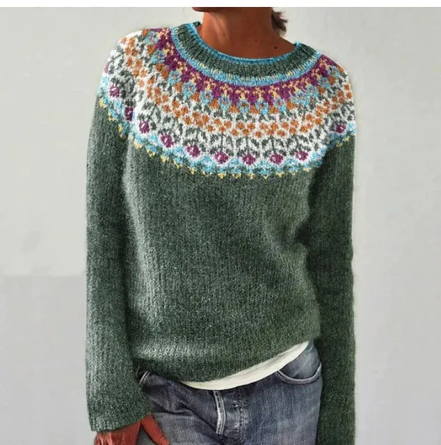 LUCY – COZY FAIR ISLE SWEATER