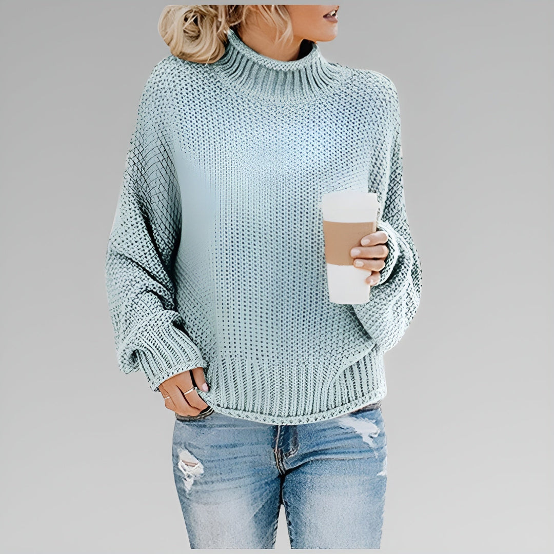 MARIAH – COZY CHUNKY TURTLENECK SWEATER