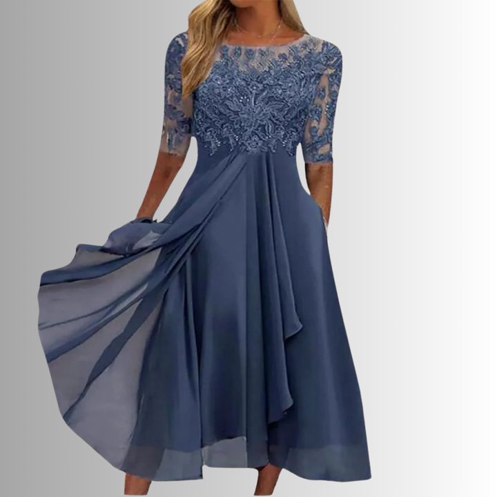 ISABELLE – EMBROIDERED GODDESS DRESS