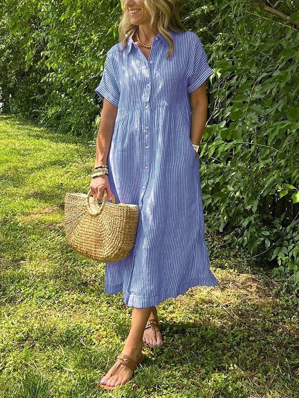 ELMA – RELAXED SHIRT DRESS