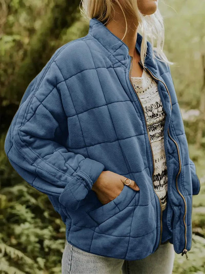COURTNEY – COZY QUILTED ZIP JACKET