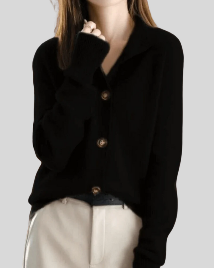 MARIAH – CLASSIC BUTTON-UP CARDIGAN