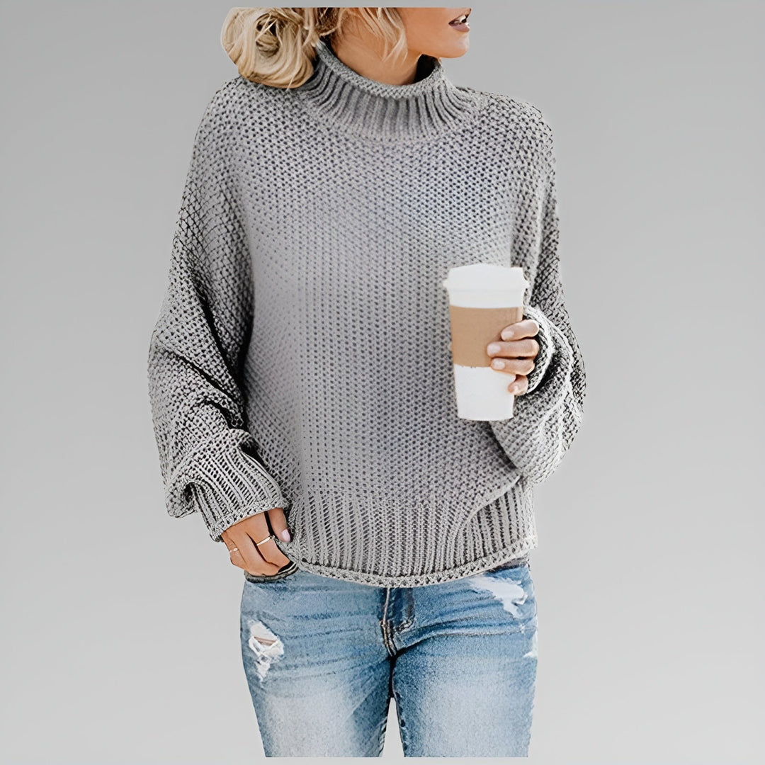 MARIAH – COZY CHUNKY TURTLENECK SWEATER