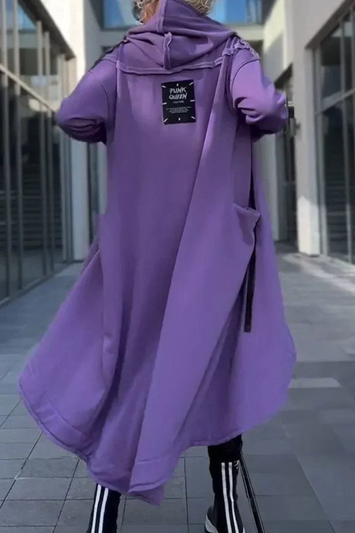 DESTINY – LONG HOODED CASUAL DRESS