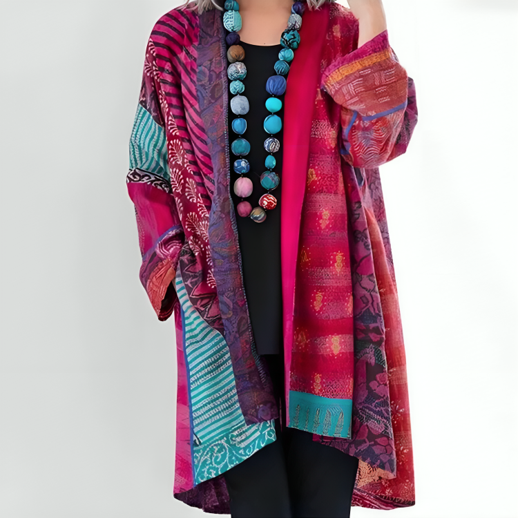 AURORA - BOHEMIAN PRINT CARDIGAN
