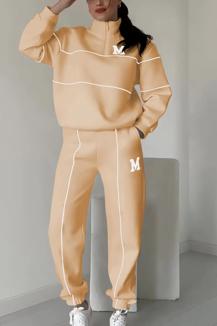 LANA – SPORTY STRIPE JOGGER SET