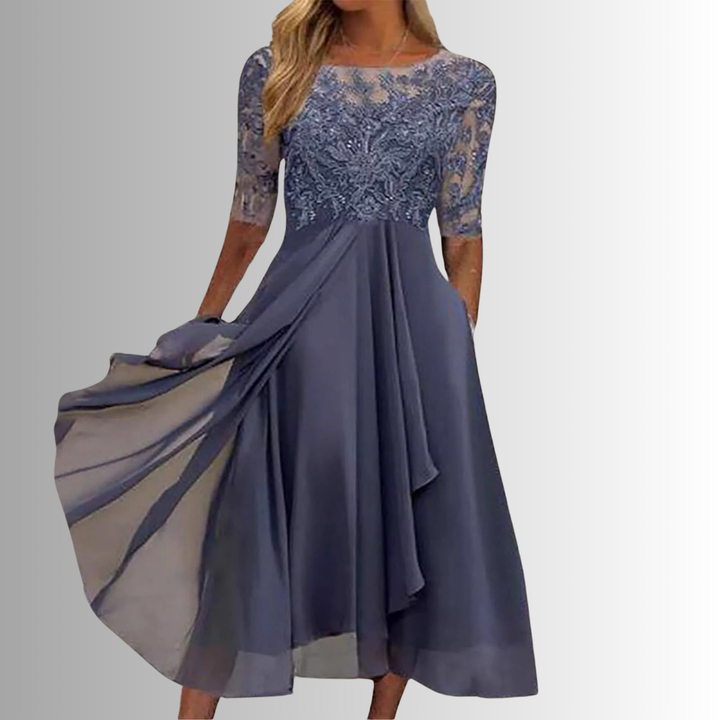 ISABELLE – EMBROIDERED GODDESS DRESS
