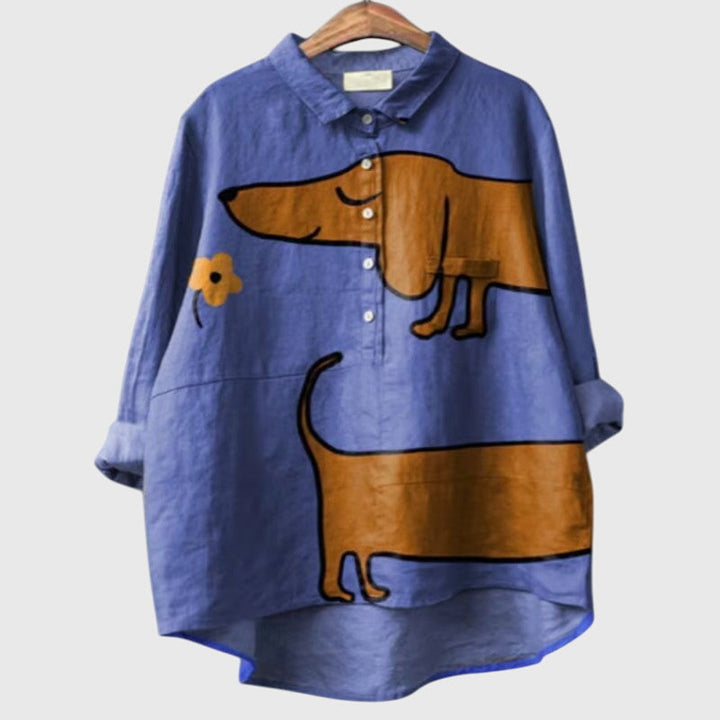 JASMINE – PLAYFUL BUTTON-UP SHIRT