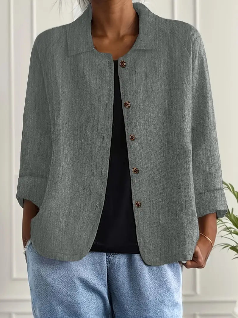 JANINE – RELAXED BUTTON-UP JACKET