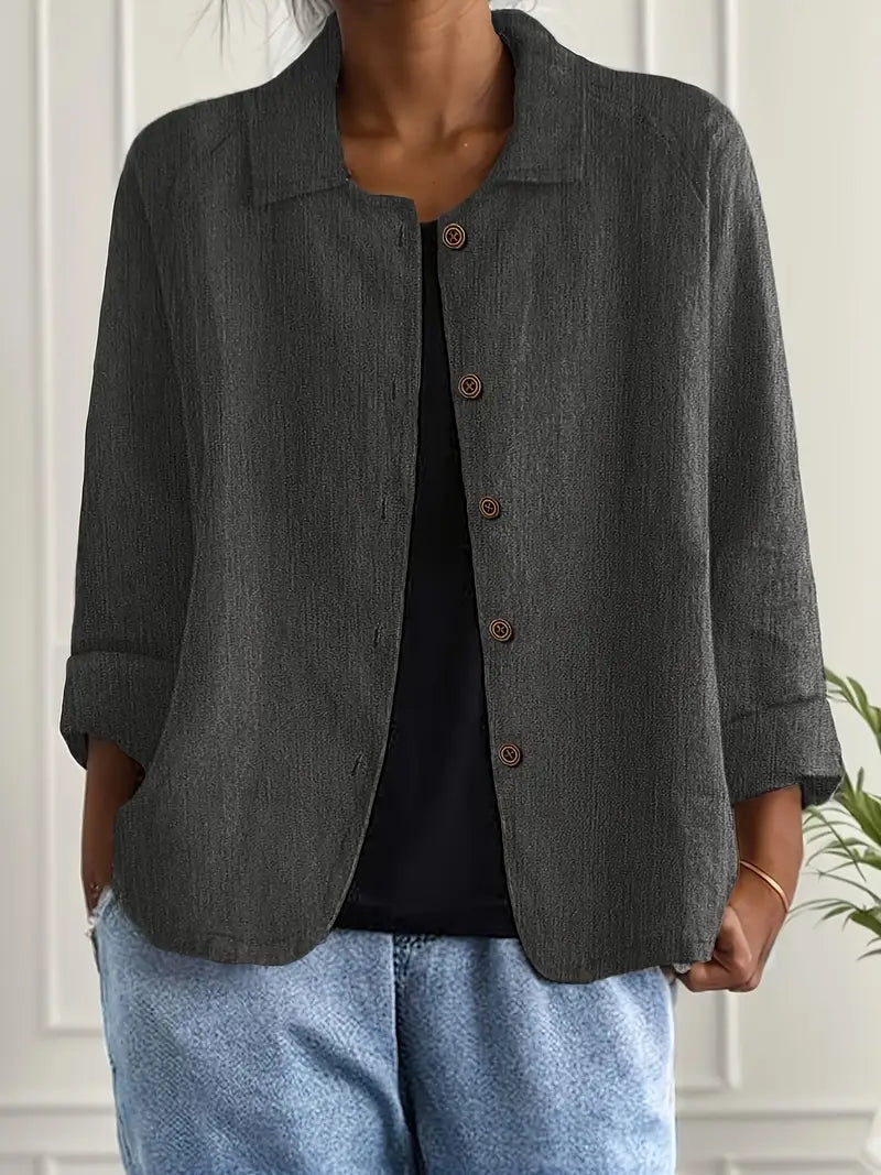 JANINE – RELAXED BUTTON-UP JACKET