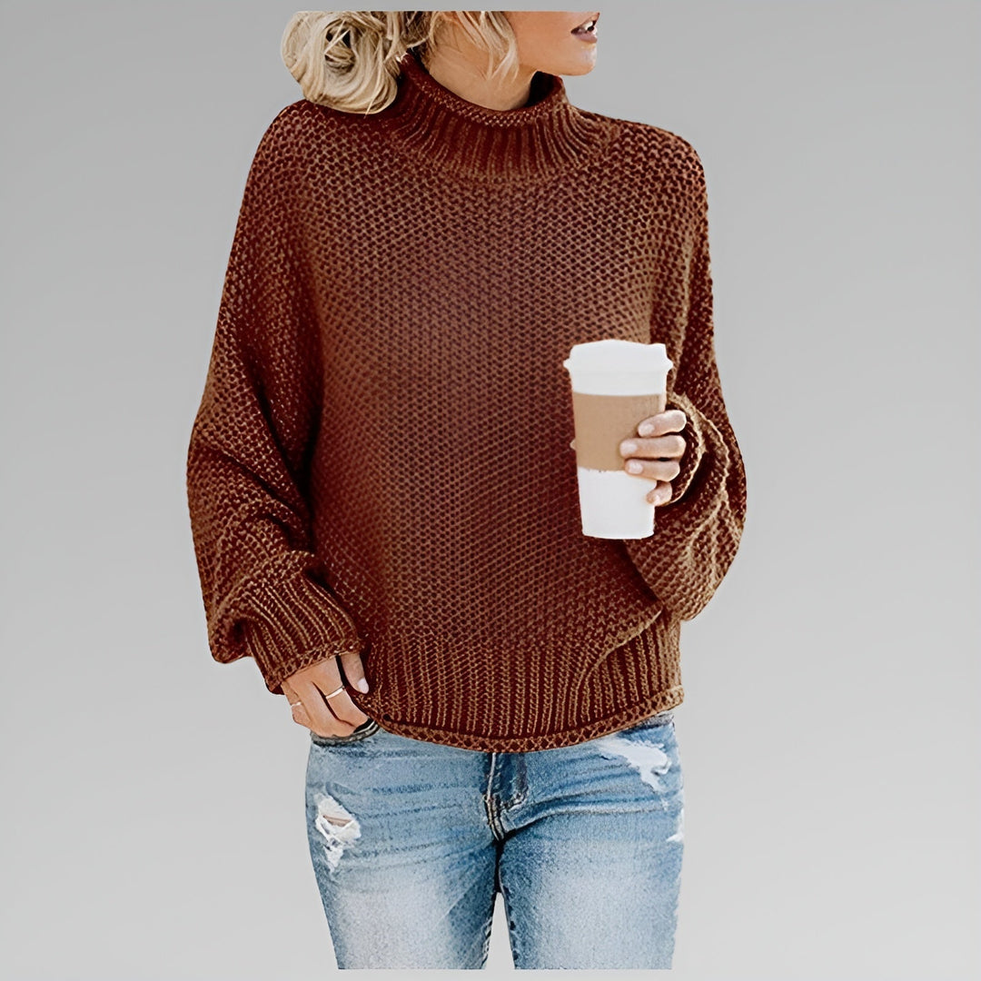 MARIAH – COZY CHUNKY TURTLENECK SWEATER
