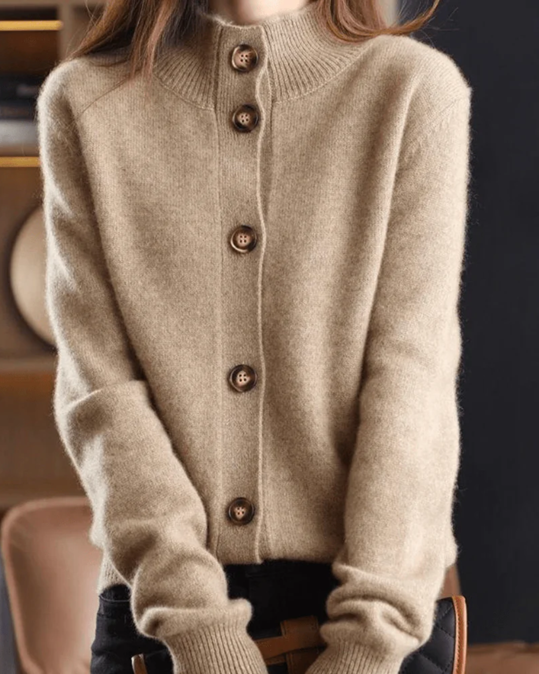 MARIAH – CLASSIC BUTTON-UP CARDIGAN