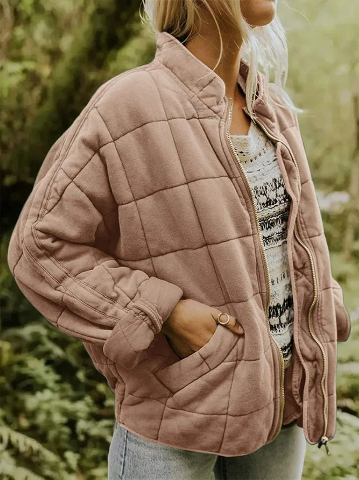 COURTNEY – COZY QUILTED ZIP JACKET
