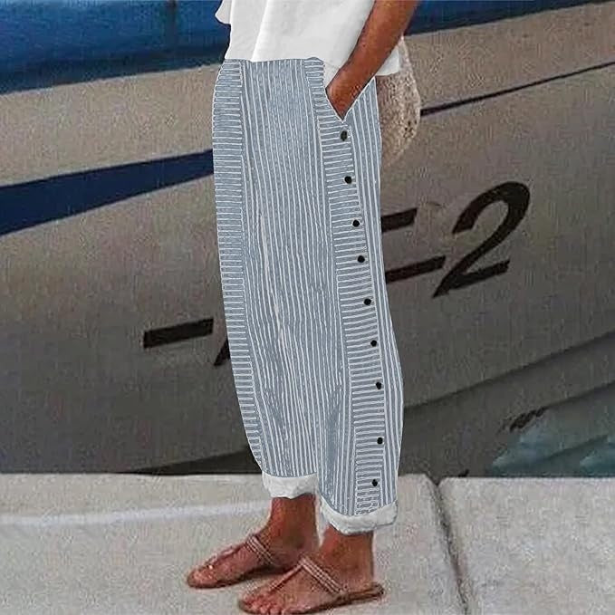 LUCIA – STRIPED RELAXED PANTS