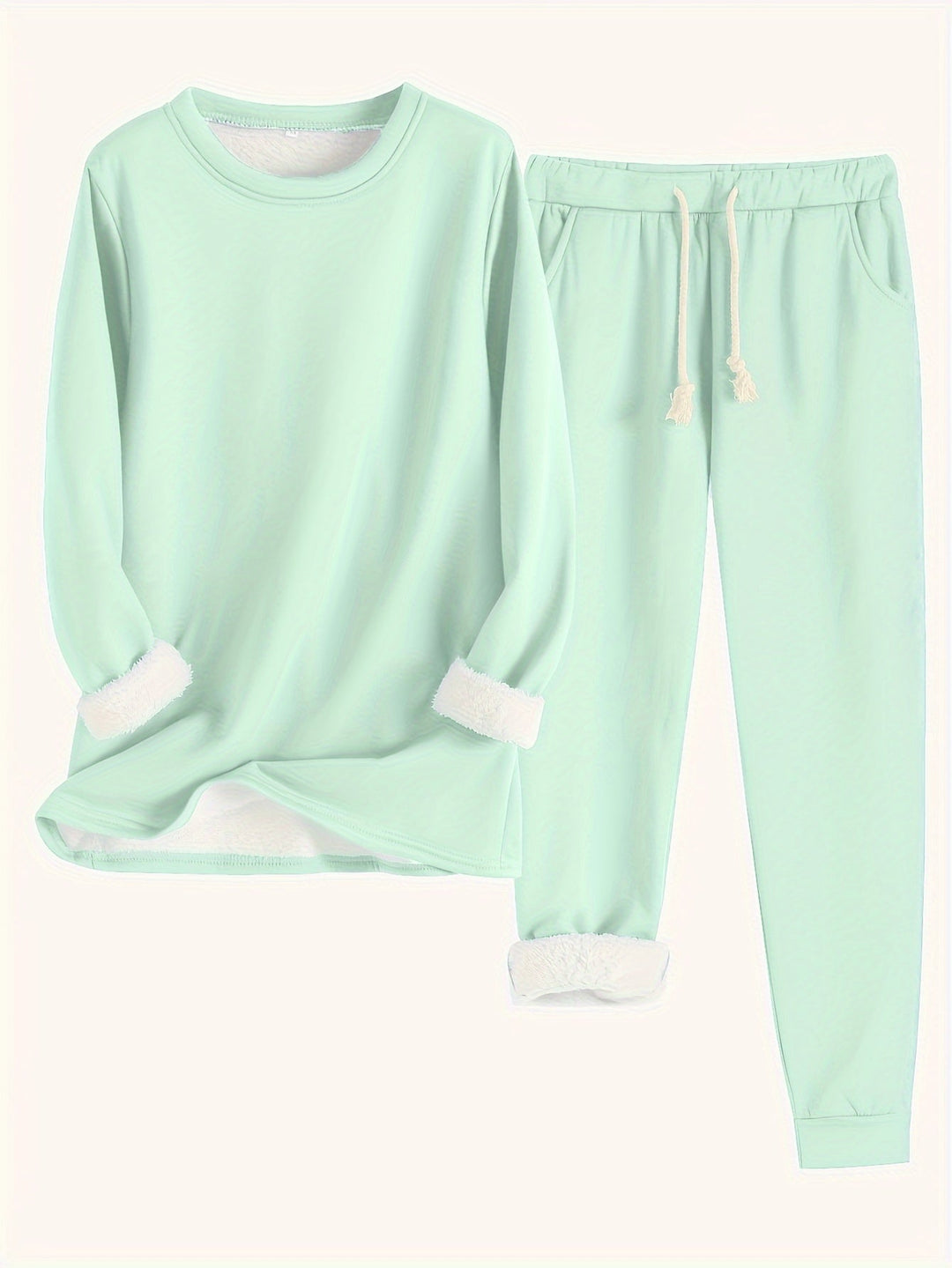 SOPHIA – COZY FLEECE-LINED LOUNGE SET