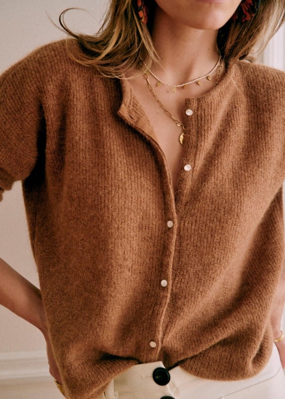LISA – COZY BUTTON-DOWN CARDIGAN