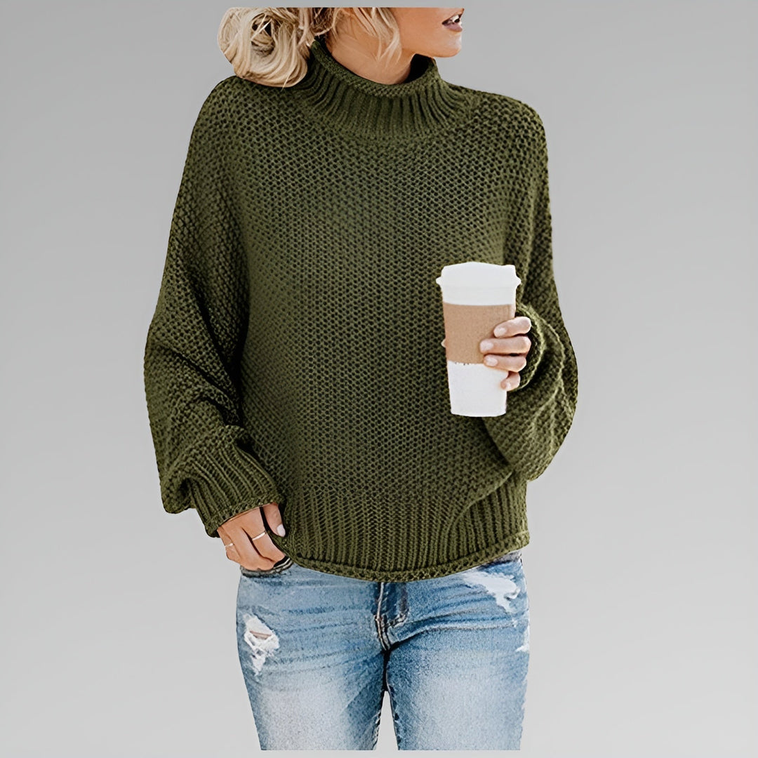 MARIAH – COZY CHUNKY TURTLENECK SWEATER