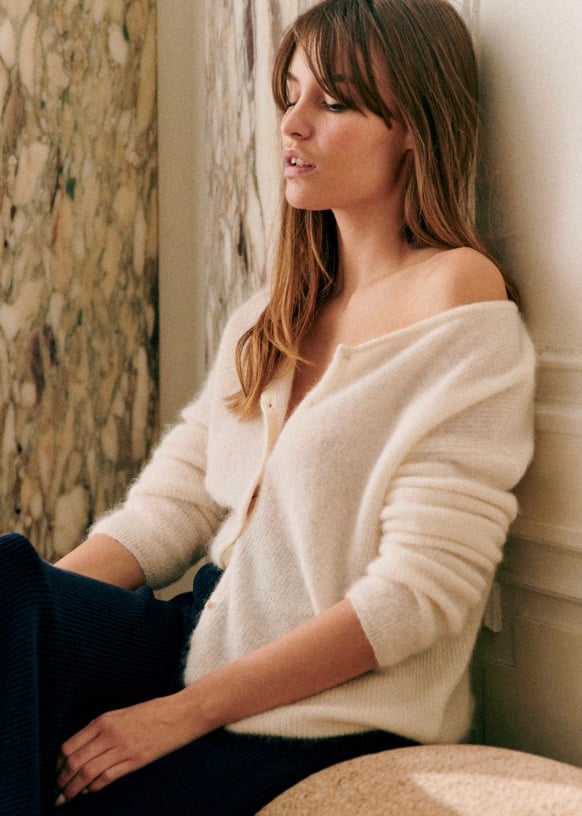LISA – COZY BUTTON-DOWN CARDIGAN