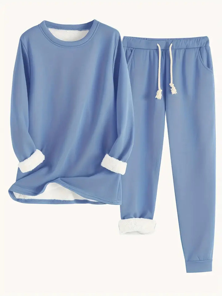 SOPHIA – COZY FLEECE-LINED LOUNGE SET