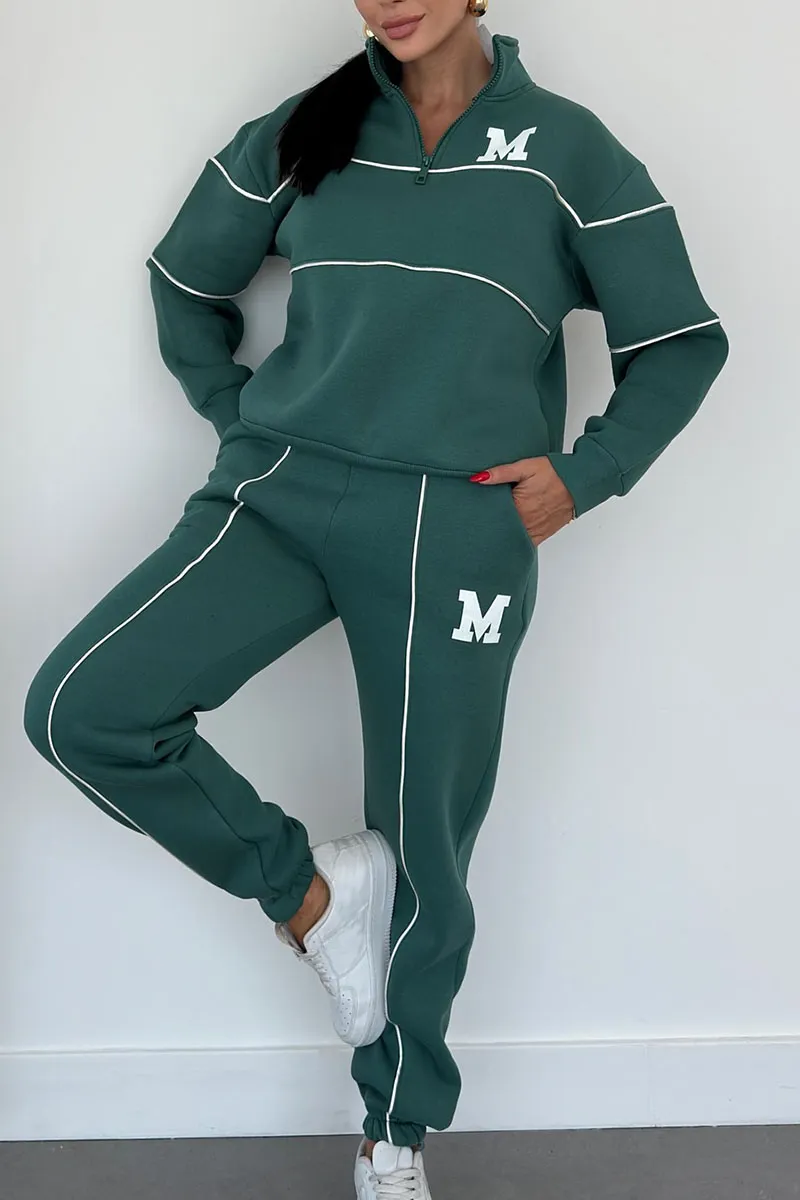 LANA – SPORTY STRIPE JOGGER SET