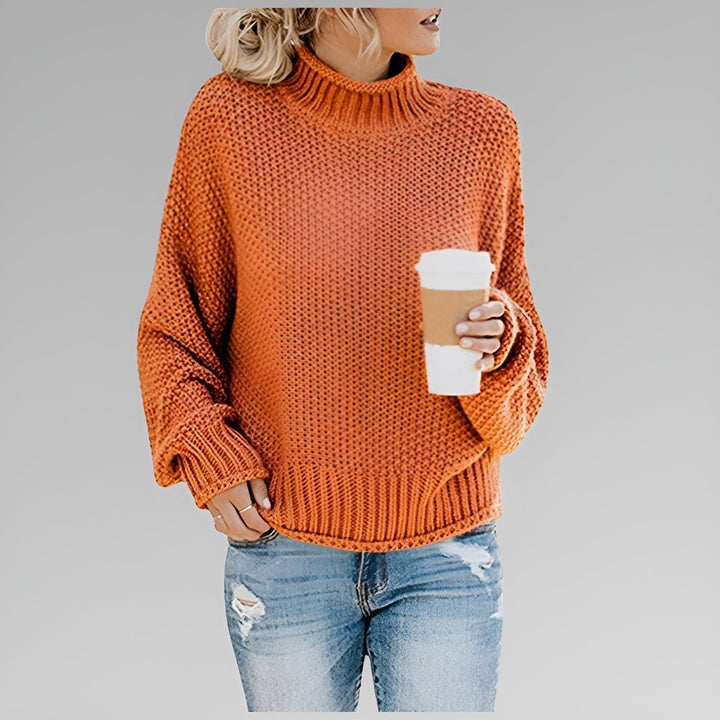 MARIAH – COZY CHUNKY TURTLENECK SWEATER