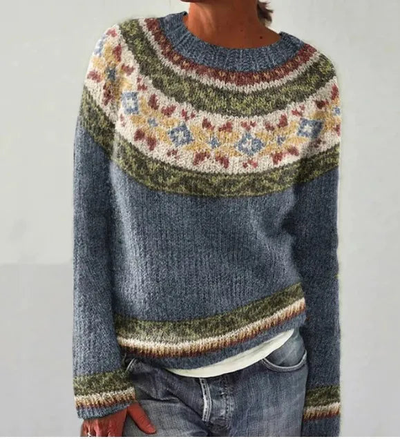 LUCY – COZY FAIR ISLE SWEATER