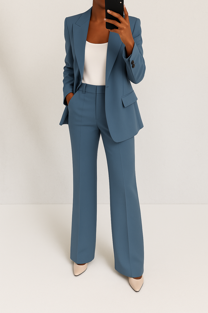JANE – POWER BLAZER AND TROUSER SET