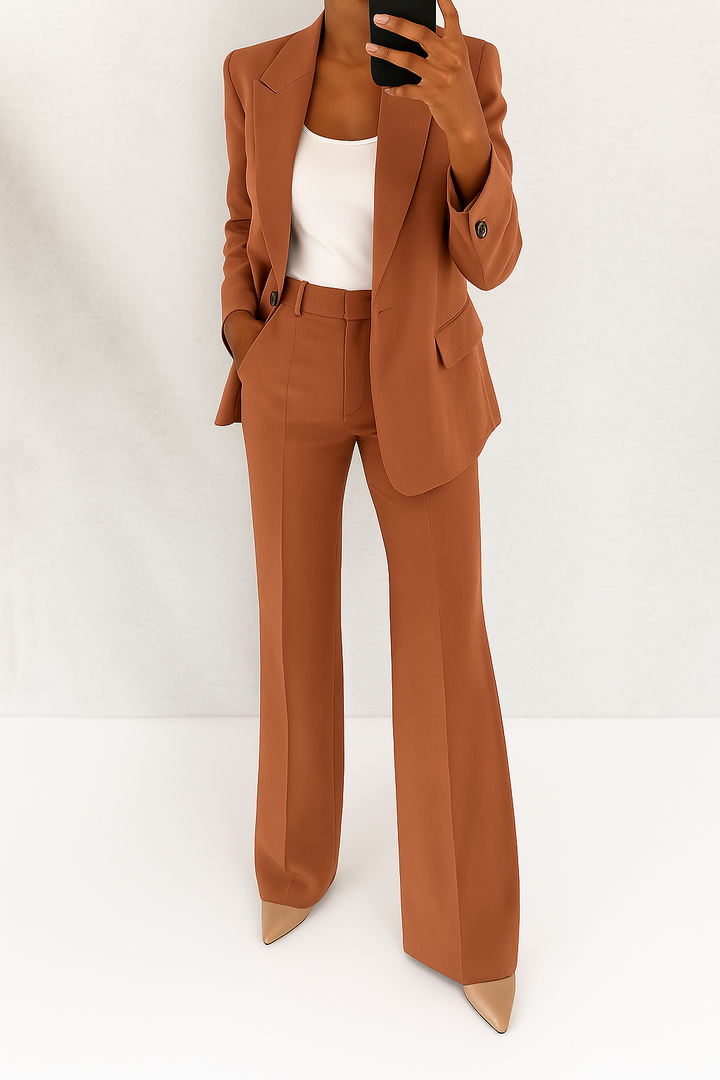 JANE – POWER BLAZER AND TROUSER SET