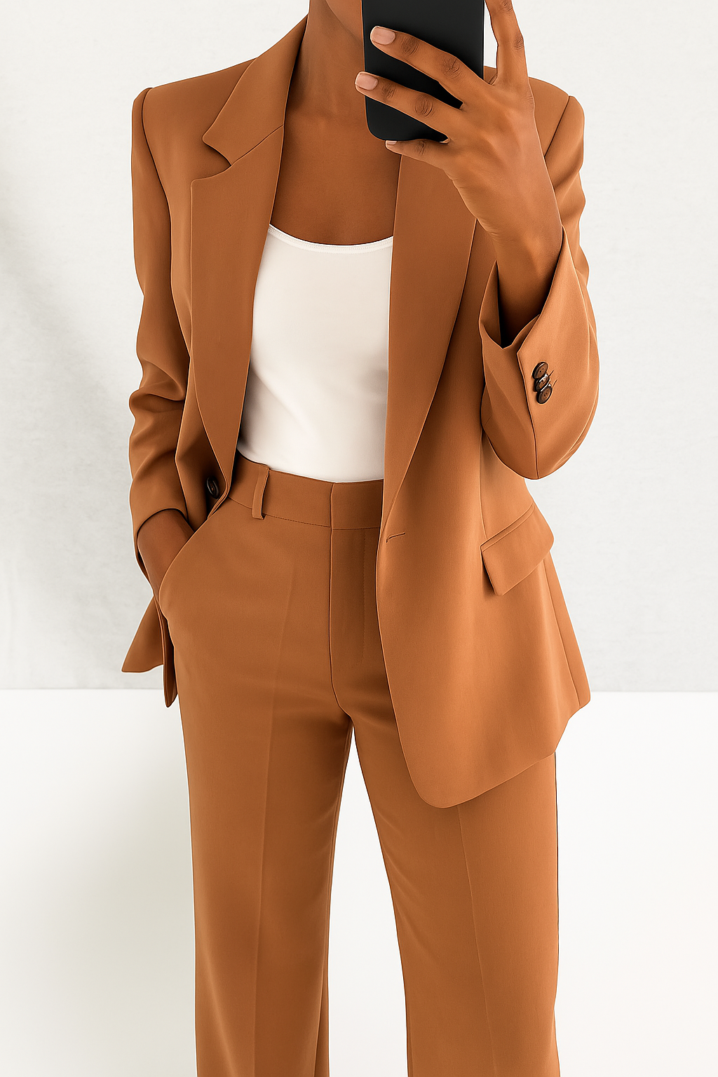 JANE – POWER BLAZER AND TROUSER SET