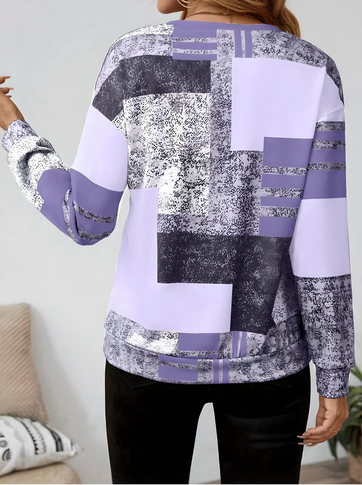 BELLE – MODERN ZIP FRONT BLOUSE
