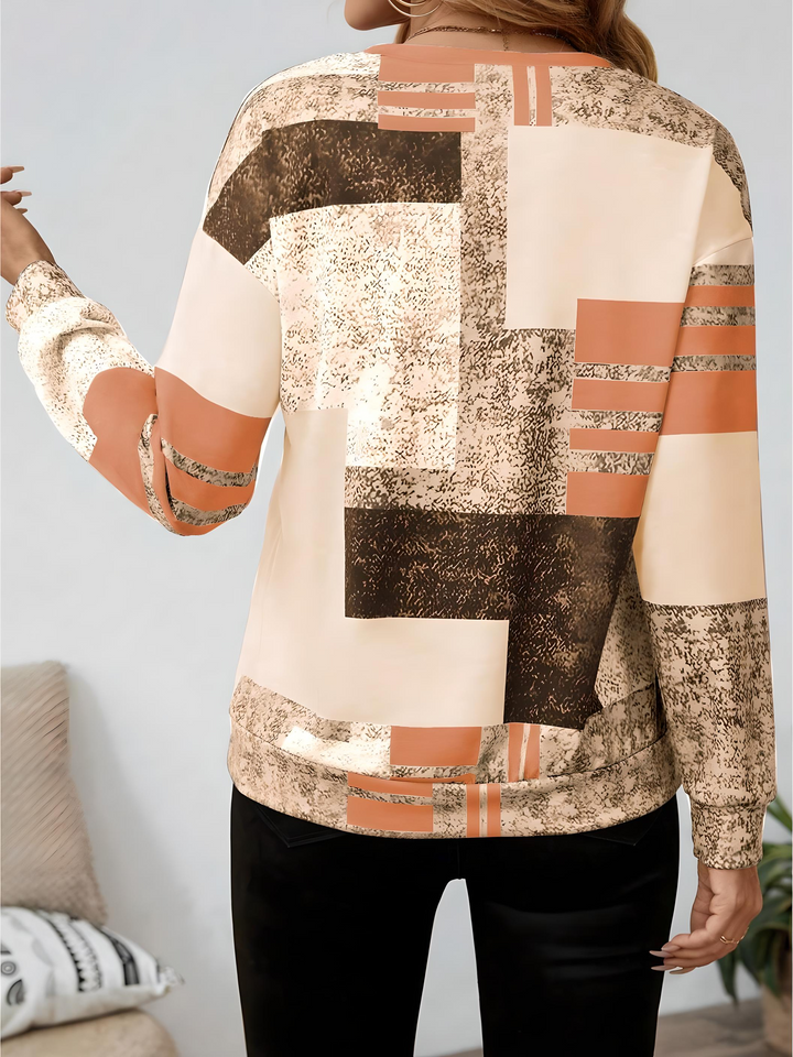 BELLE – MODERN ZIP FRONT BLOUSE